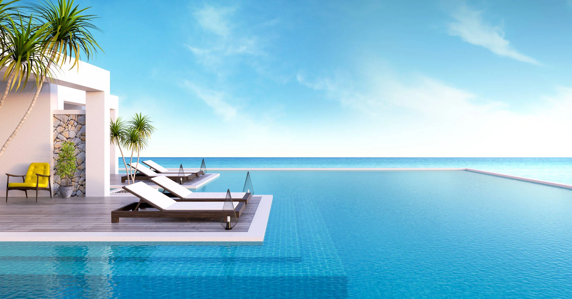 Photo of a clean swimming pool